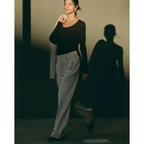 EVERLANE The Draper Pleated Pant 6S NWT - Picture 12 of 16